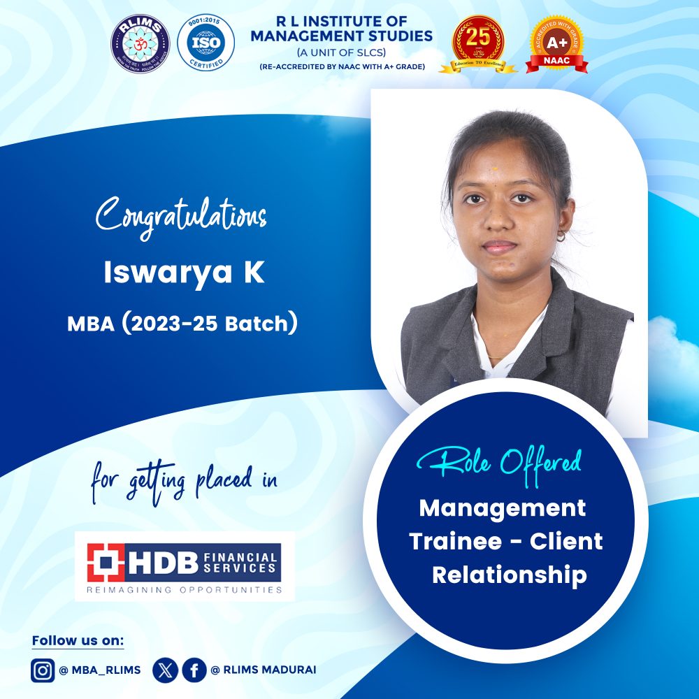 iswarya k hdb