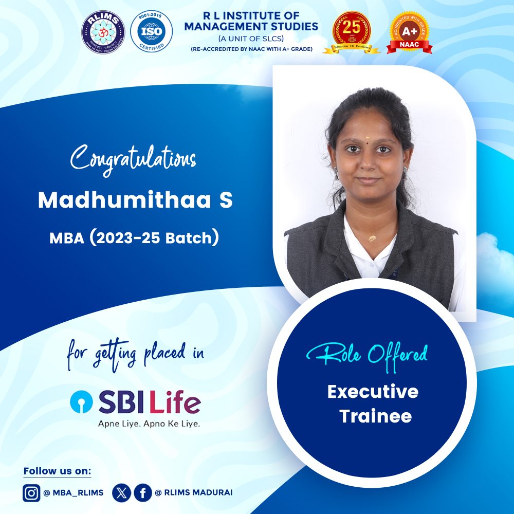 madhumitha sbi